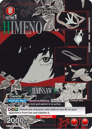 Image of Himeno (065) (U*) (UE22BT/CSM-1-065) - UE22BT CHAINSAW MAN Foil