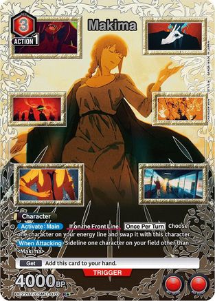 Image of Makima (070) (R*) (UE22BT/CSM-1-070) - UE22BT CHAINSAW MAN Foil