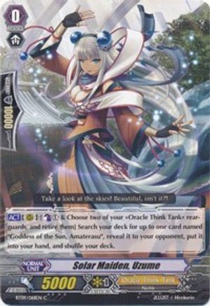 Image of Solar Maiden, Uzume (CLASH OF KNIGHTS & DRAGONS)