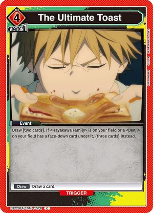 Image of The Ultimate Toast (UE22BT/CSM-1-078) - UE22BT CHAINSAW MAN