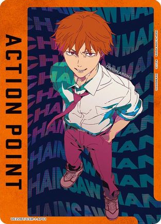 Image of Action Point Card (AP01) (UE22BT/CSM-1-AP01) - UE22BT CHAINSAW MAN