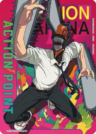 Image of Action Point Card (AP11) (UE22BT/CSM-1-AP11) - UE22BT CHAINSAW MAN
