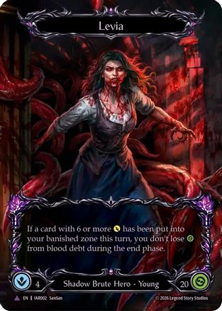 Image of Levia (Marvel) (IAR002) - Usurp the Shadow Throne Cold Foil