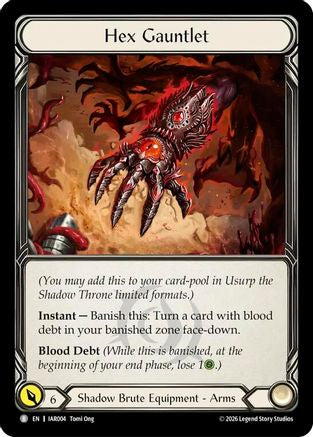 Image of Hex Gauntlet (IAR004) - Usurp the Shadow Throne