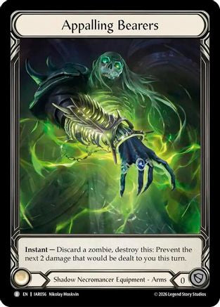 Image of Appalling Bearers (Extended Art) (IAR056) - Usurp the Shadow Throne Cold Foil