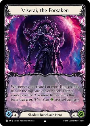 Image of Viserai, the Forsaken // Viserai, Usurper (IAR106) - Usurp the Shadow Throne