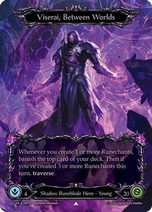 Image of Viserai, Between Worlds (Marvel) (IAR107) - Usurp the Shadow Throne Cold Foil