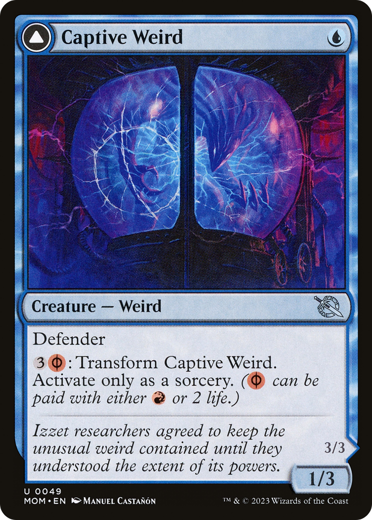 Image of Captive Weird // Compleated Conjurer [March of the Machine]