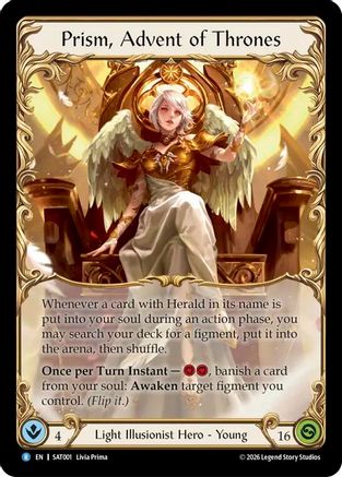 Image of Prism, Advent of Thrones (SAT001) - Silver Age: Usurp the Shadow Throne