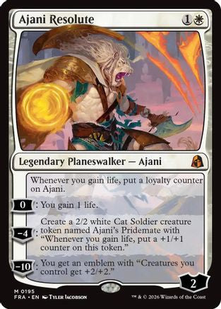 Image of Ajani Resolute (FRA-195) - Reality Fracture