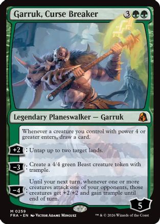 Image of Garruk, Curse Breaker (FRA-259) - Reality Fracture