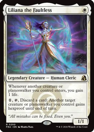 Image of Liliana the Faultless (FRA-200) - Reality Fracture