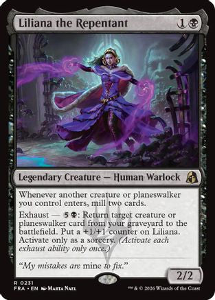 Image of Liliana the Repentant (FRA-231) - Reality Fracture