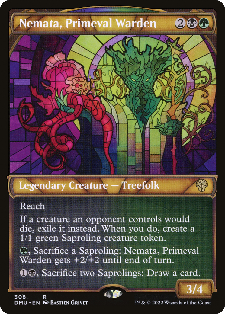 Image of Nemata, Primeval Warden (Showcase) [Dominaria United]