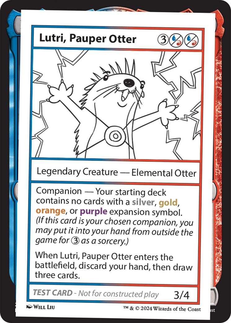 Image of Lutri, Pauper Otter [Mystery Booster 2 Playtest Cards]