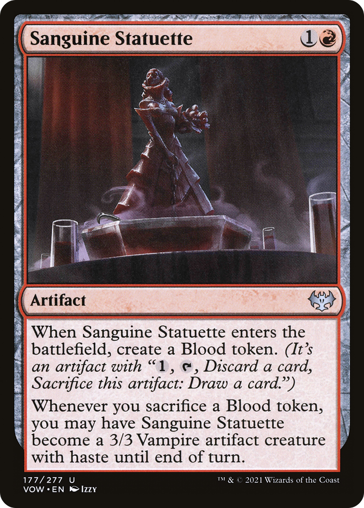Image of Sanguine Statuette [Innistrad: Crimson Vow]