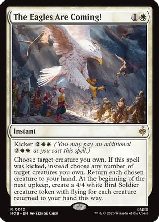 Image of The Eagles Are Coming! (HOB-012) - The Hobbit Foil