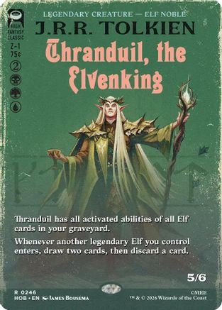 Image of Thranduil, the Elvenking (Borderless) (HOB-246) - The Hobbit Foil