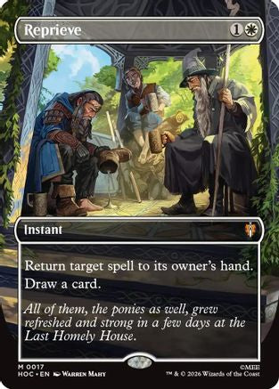 Image of Reprieve (Borderless) (HOC-017) - The Hobbit: Eternal-Legal