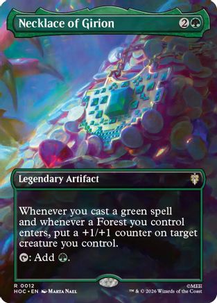 Image of Necklace of Girion (Borderless) (HOC-012) - The Hobbit: Eternal-Legal Foil
