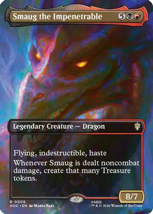 Image of Smaug the Impenetrable (Borderless) (HOC-009) - The Hobbit: Eternal-Legal