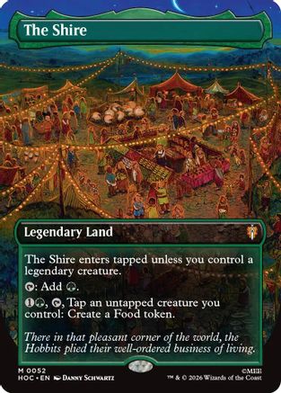 Image of The Shire (Borderless) (HOC-052) - The Hobbit: Eternal-Legal