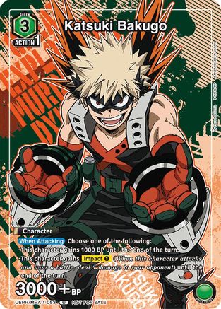 Image of Katsuki Bakugo (UEPR/MHA-1-053) - Union Arena Promotion Cards Foil
