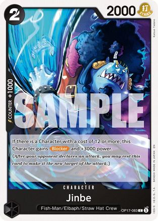 Image of Jinbe (OP17-083) - The World's Strongest Warriors