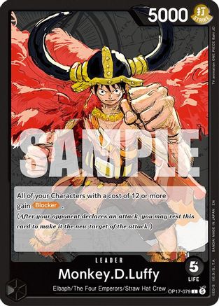 Image of Monkey.D.Luffy (OP17-079) - The World's Strongest Warriors