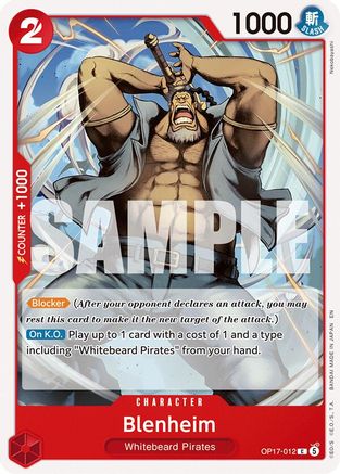 Image of Blenheim (OP17-012) - The World's Strongest Warriors
