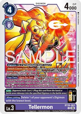 Image of Tellermon (BT26-063) - Timeless Bonds