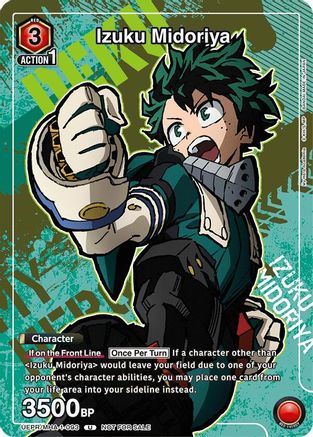 Image of Izuku Midoriya (UEPR/MHA-1-093) - Union Arena Promotion Cards Foil
