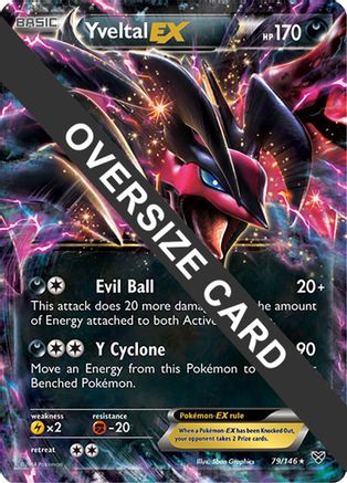 Image of Yveltal EX 079/146  - Holofoil Jumbo Cards - Ultra Rare