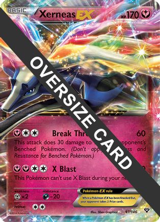 Image of Xerneas EX 097  - Holofoil Jumbo Cards - Ultra Rare