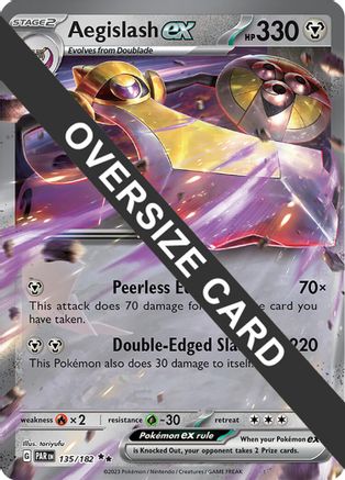 Image of Aegislash ex 135  - Holofoil Jumbo Cards - Double Rare