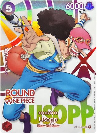 Image of Usopp (Round 1 Promo) (OP11-003) - One Piece Promotion Cards Foil
