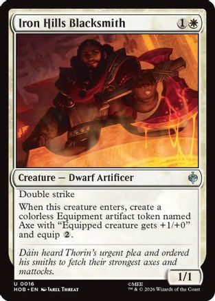 Image of Iron Hills Blacksmith (HOB-016) - The Hobbit Foil