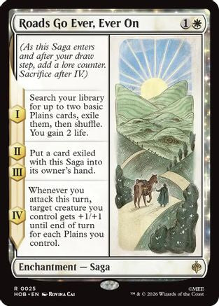 Image of Roads Go Ever, Ever On (HOB-025) - The Hobbit