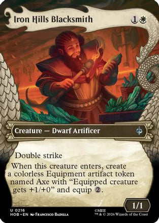 Image of Iron Hills Blacksmith (Showcase) (HOB-216) - The Hobbit Foil