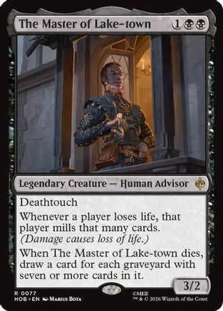 Image of The Master of Lake-town (HOB-077) - The Hobbit Foil