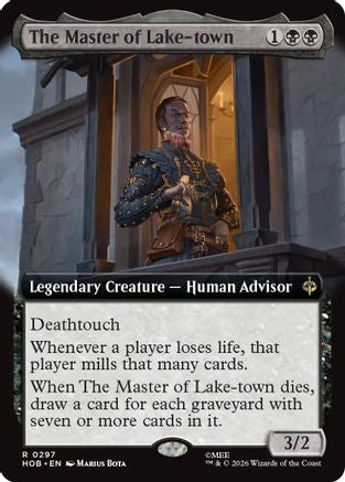 Image of The Master of Lake-town (Extended Art) (HOB-297) - The Hobbit Foil