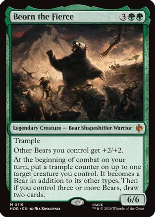 Image of Beorn the Fierce (HOB-119) - The Hobbit Foil