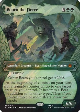 Image of Beorn the Fierce (Showcase) (Surge Foil) (HOB-266) - The Hobbit Foil
