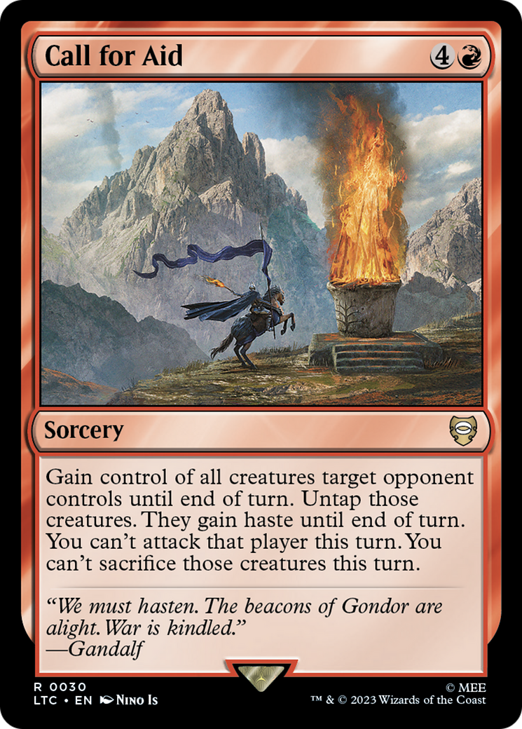 Image of Call for Aid [The Lord of the Rings: Tales of Middle-Earth Commander]