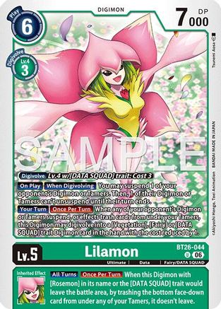 Image of Lilamon (BT26-044) - Timeless Bonds