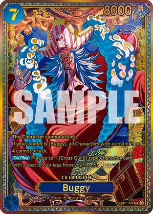 Image of Buggy (SP) (P-084) - The World's Strongest Warriors Foil