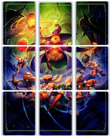 Image of Attack of the Vine! Puzzle Insert (Set of 9)  - Attack of the Vine