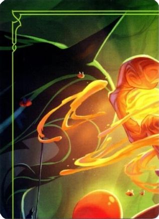 Image of Attack of the Vine! Puzzle Insert (Top Left)  - Attack of the Vine