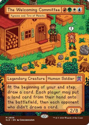 Image of The Welcoming Committee - Kynaios and Tiro of Meletis (SLD-2806) - Secret Lair Drop Series