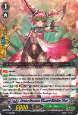 Image of Cherry Blossom Blizzard Maiden, Lilga (PR/0287EN) [Promo Cards]